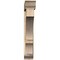 Ekena Millwork Balboa Traditional Rough Sawn Bracket w/ Offset Brace, Douglas Fir, 8"W x 48"D x 48"H BKT0806X48X48BOA01RDF - alternate 4